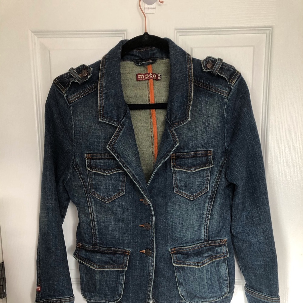 Moto Jean jacket